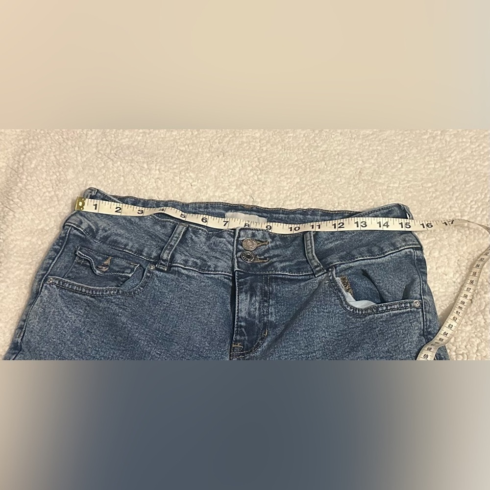 Pacsun Women’s Denim Blue Jean with Pockets size 30 Stretch Low Rise Bootcut - Picture 9 of 13